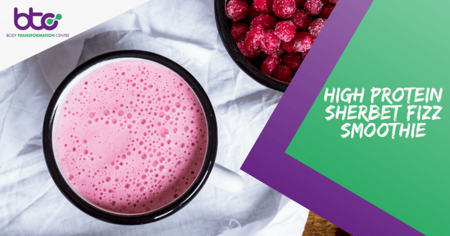 High Protein Sherbet Fizz Smoothie Recipe - Body Transformation Centre ...